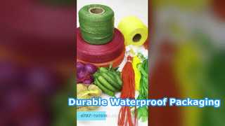 PE tubular net bag netting bag for fruit vegetables 