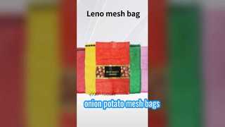 leno mesh bag 