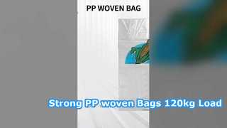 Heavy Duty PP Woven Bags 120kg 100kg